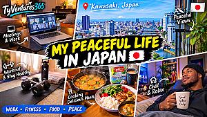 A Chill, Productive & Peaceful Day Living in Kawasaki, Japan