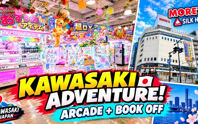 Kawasaki, Japan: Mor’s Mall, Silk Hat Gotcha & Book Off Adventure