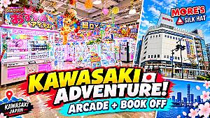 Kawasaki, Japan: Mor’s Mall, Silk Hat Gotcha & Book Off Adventure